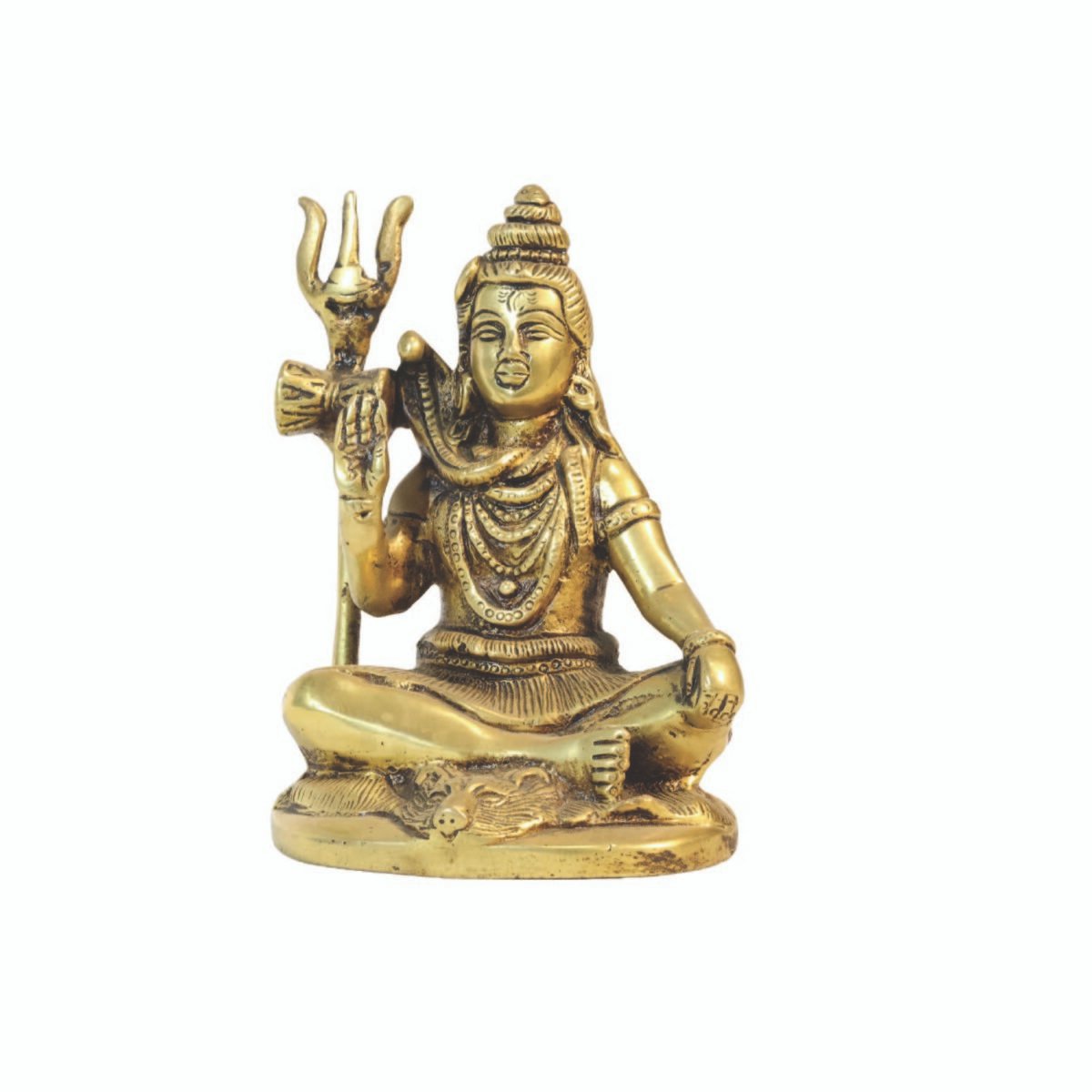 BRASS LORD SHIVA FOR POOJA ROOM - Image 2