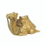 BRASS VASTU SITTING  CAMEL STATUE - Image 2