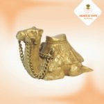 BRASS VASTU SITTING  CAMEL STATUE