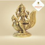 Brass Swarswati  Idol With Hans