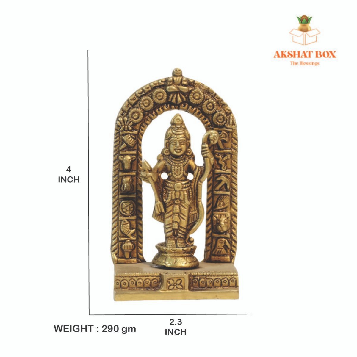 Brass Ram laala - Image 3