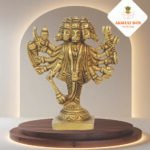 Brass Panchmukhi Hanumaan