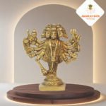 Brass Panchmukhi Hanumaan - Image 5