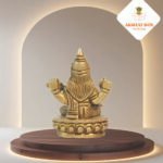 Brass Vishanu  laxmi pair - Image 4