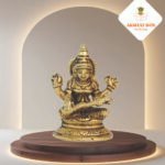 Brass  Mini sraswati maa