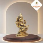 Brass  Mini sraswati maa - Image 5