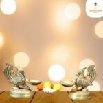 Brass Metal Handcrafted Bird Diya - Image 5