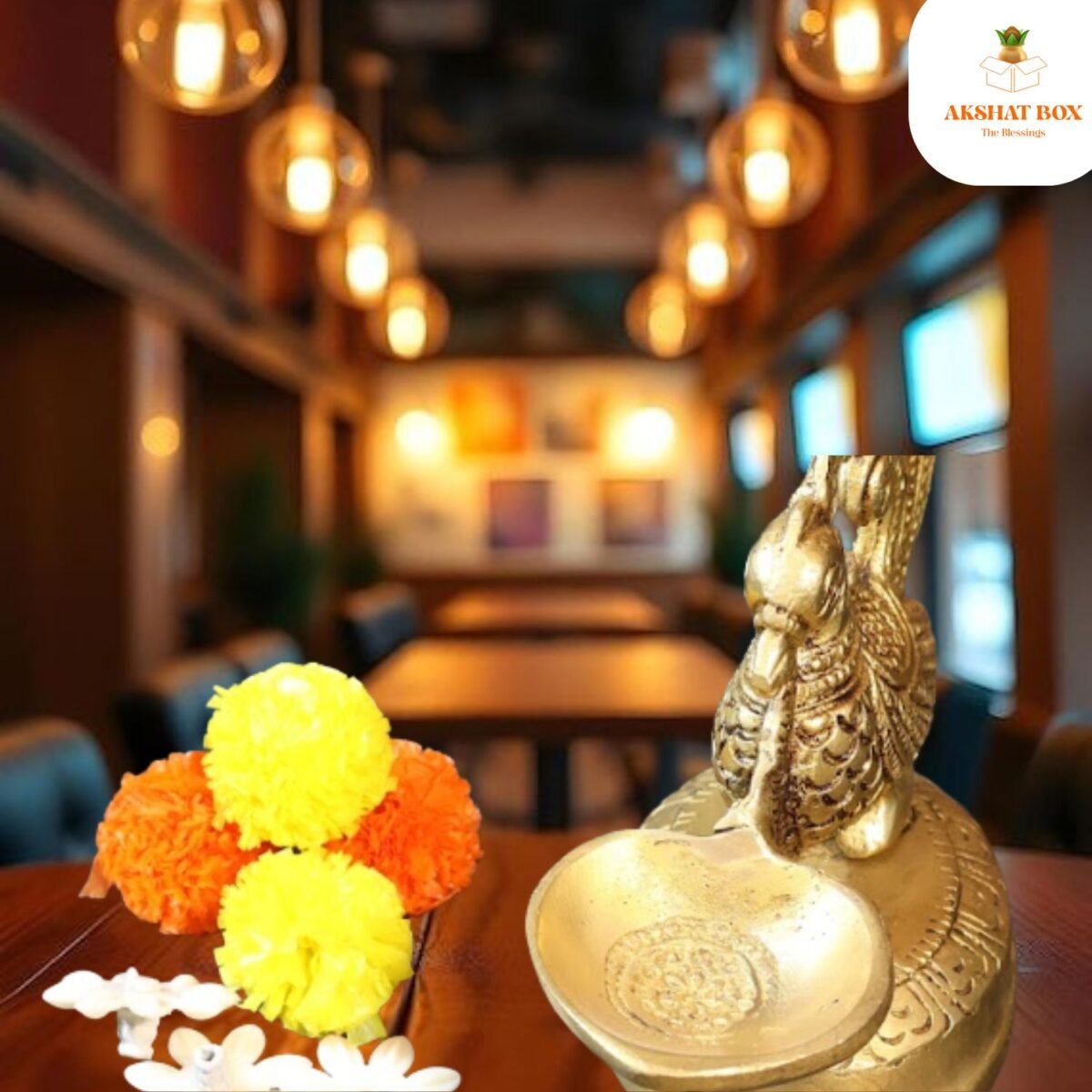 Brass Metal Handcrafted Bird Diya - Image 6