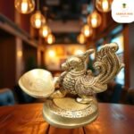 Brass Metal Handcrafted Bird Diya - Image 7