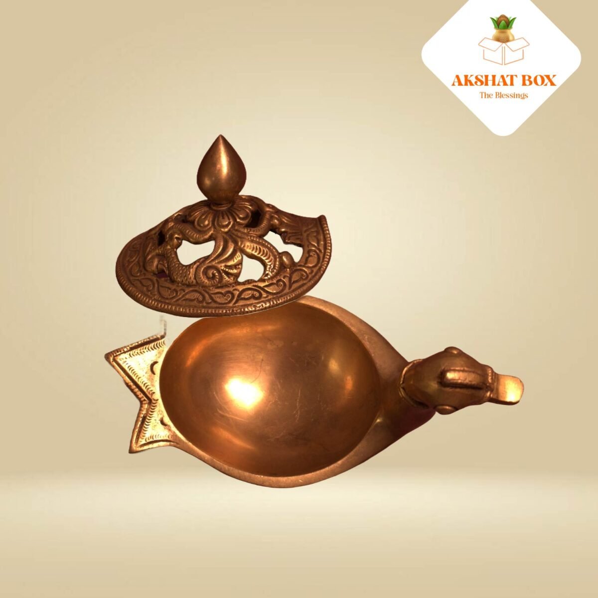 Brass Antique Duck shaped  Dhoop Dhani - Image 4