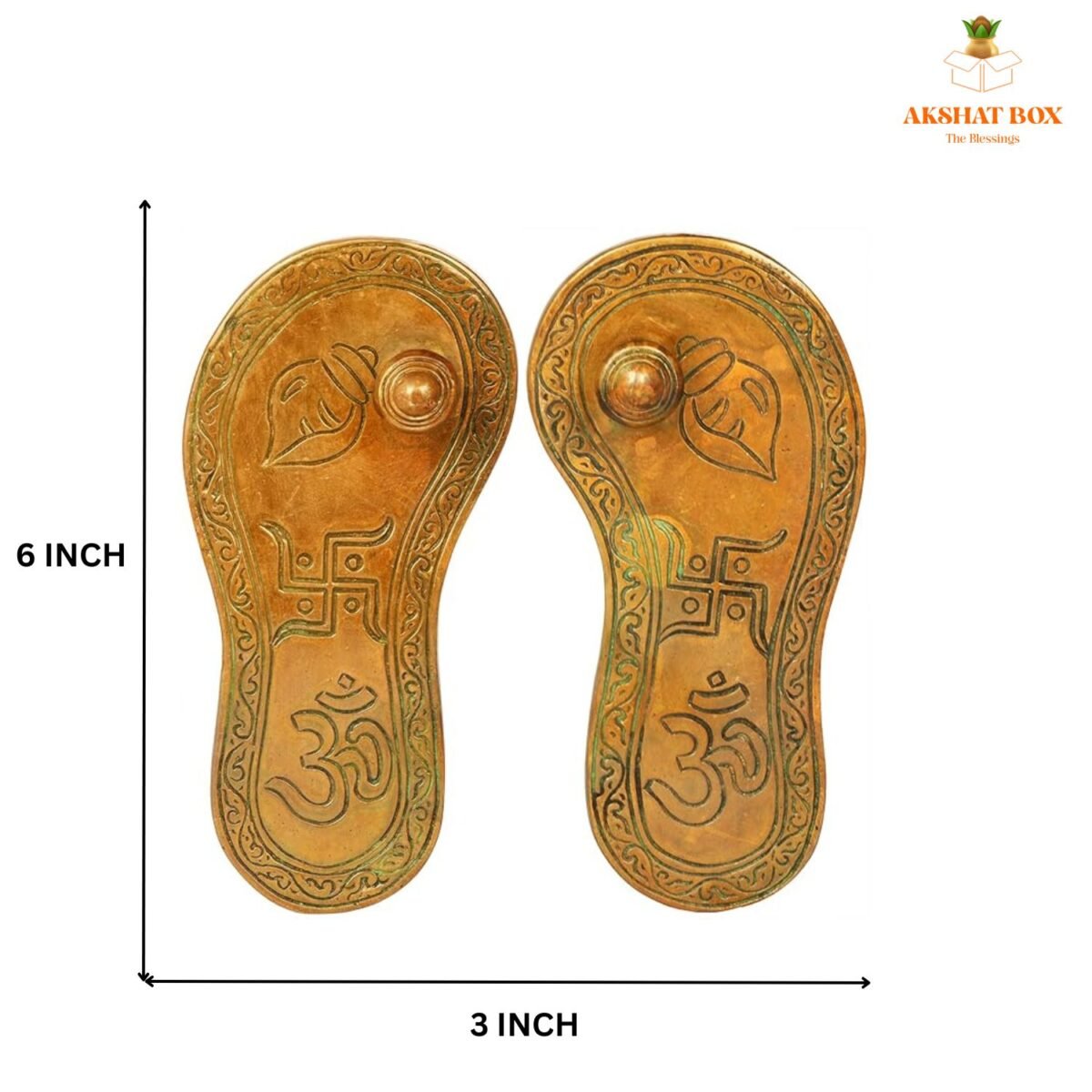 Om & Swastik Charan Paaduka - Image 3