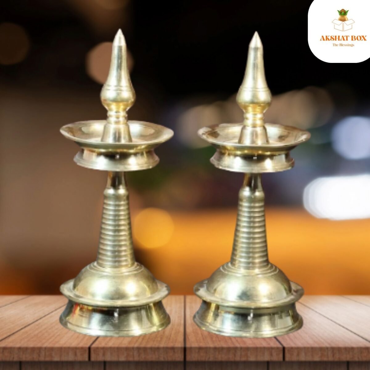 Traditional South Fancy Kerala  Samay Diya Oil - Image 3