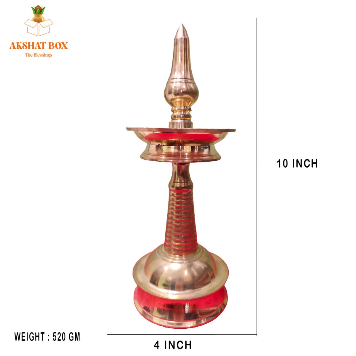 Traditional South Fancy Kerala  Samay Diya Oil - Image 3