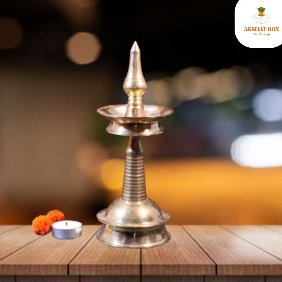 Traditional South Fancy Kerala  Samay Diya Oil - Image 4