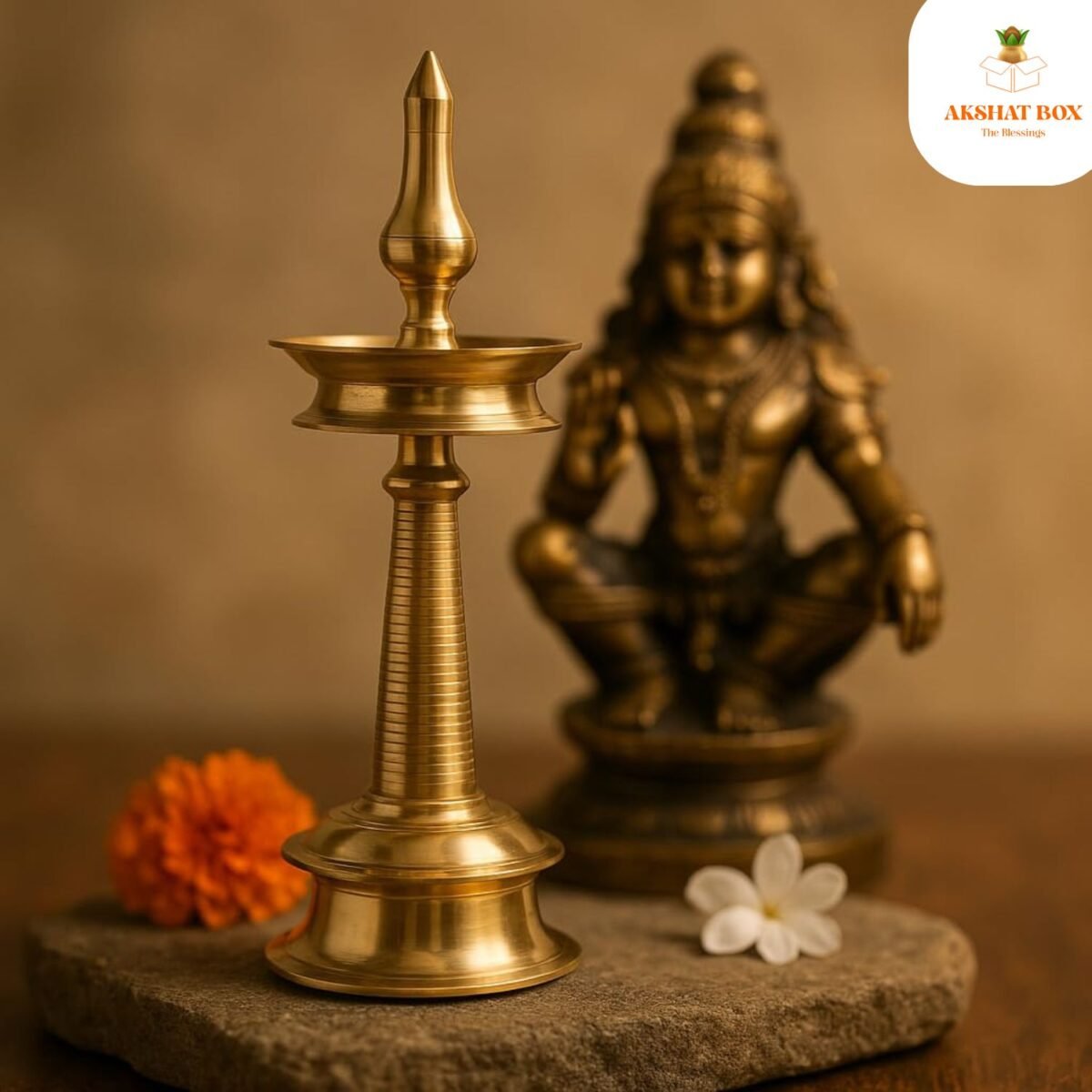 Traditional South Fancy Kerala  Samay Diya Oil - Image 7