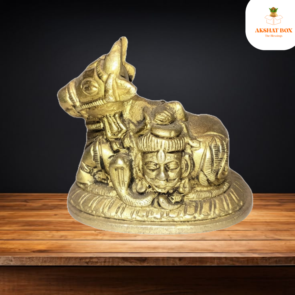 SMALL NANDI WITH ENGRAVED DESIGN 2.5 INCH - Image 4