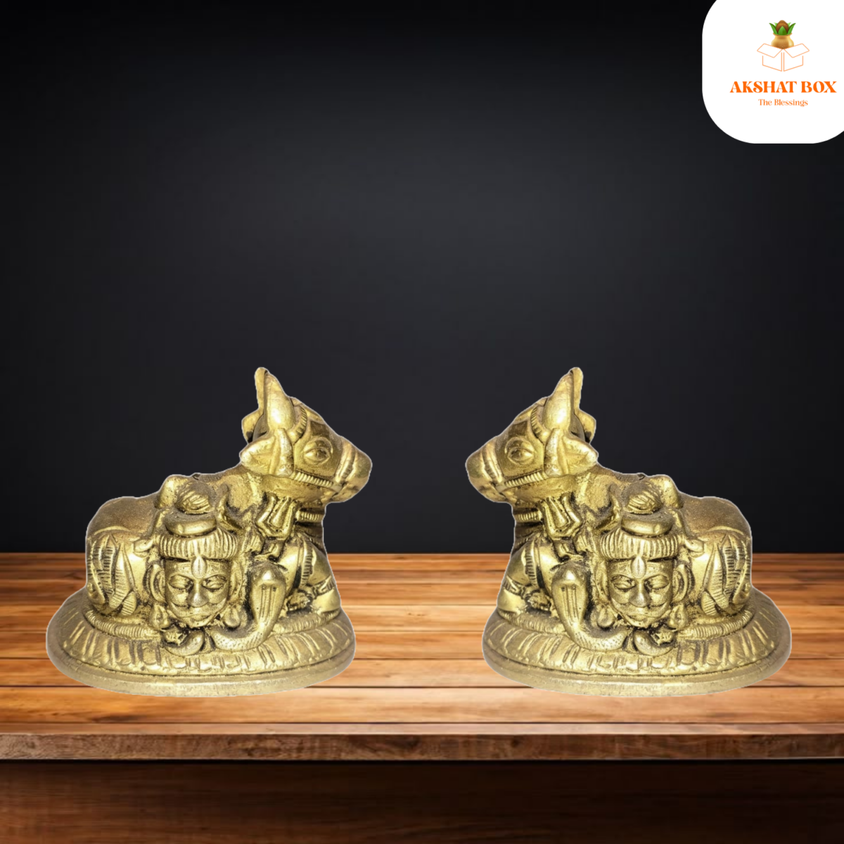 SMALL NANDI WITH ENGRAVED DESIGN 2.5 INCH - Image 6