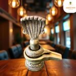 Brass Shiva Linga with Seven Headed Snake