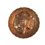 Brass Metal Turtle Vaastu Fengshui Tortoise on Plate - Image 2