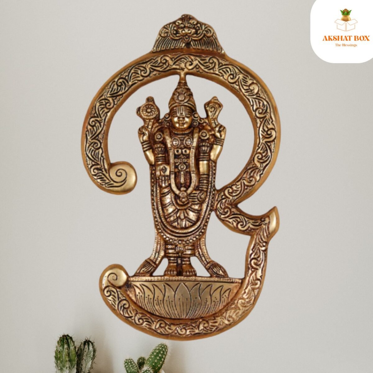 wall hanging balaji inside Om - Image 4