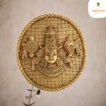 Brass  wall hanging Balaji  round shaped