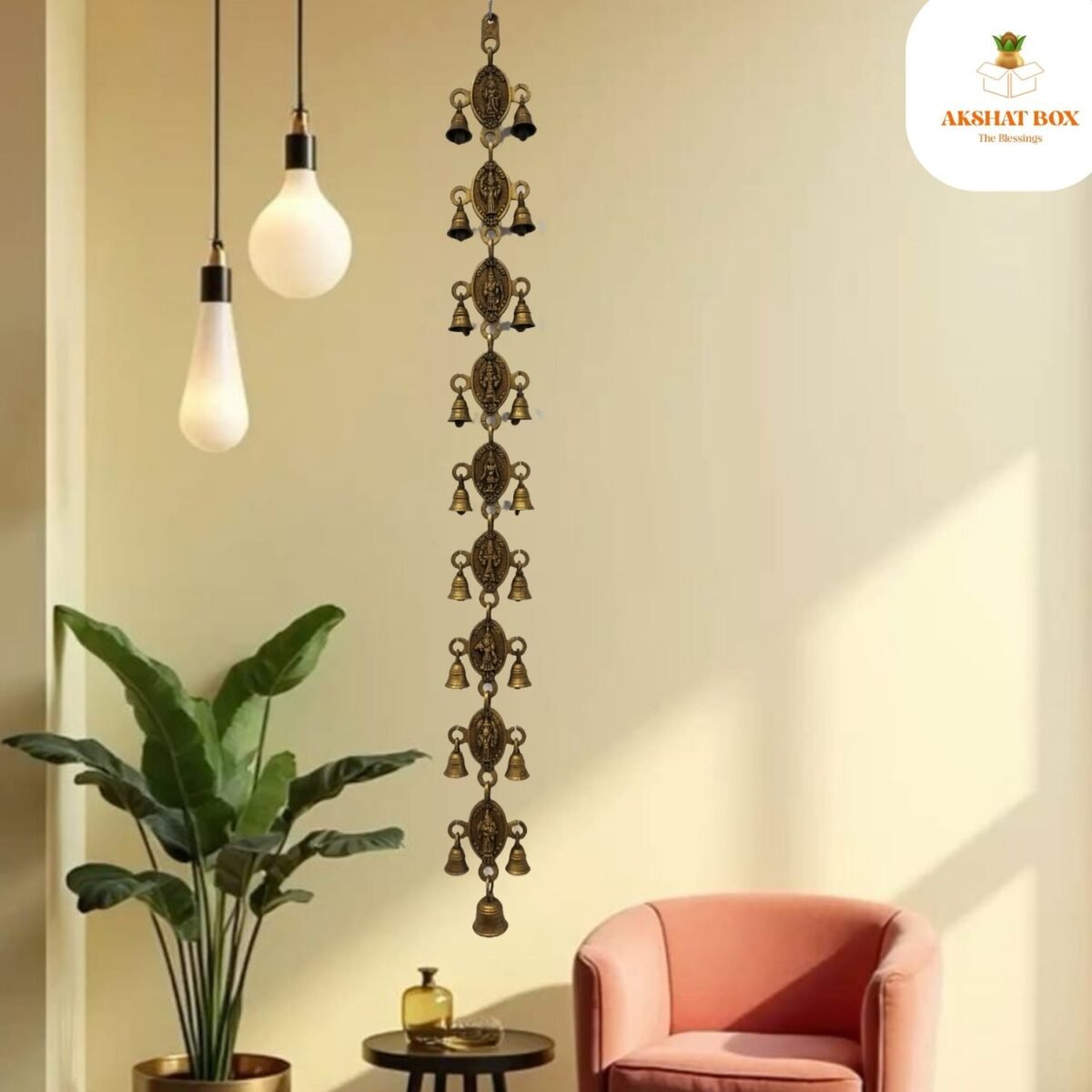 Dasavtaar Wall Hanging With Bells - Image 6