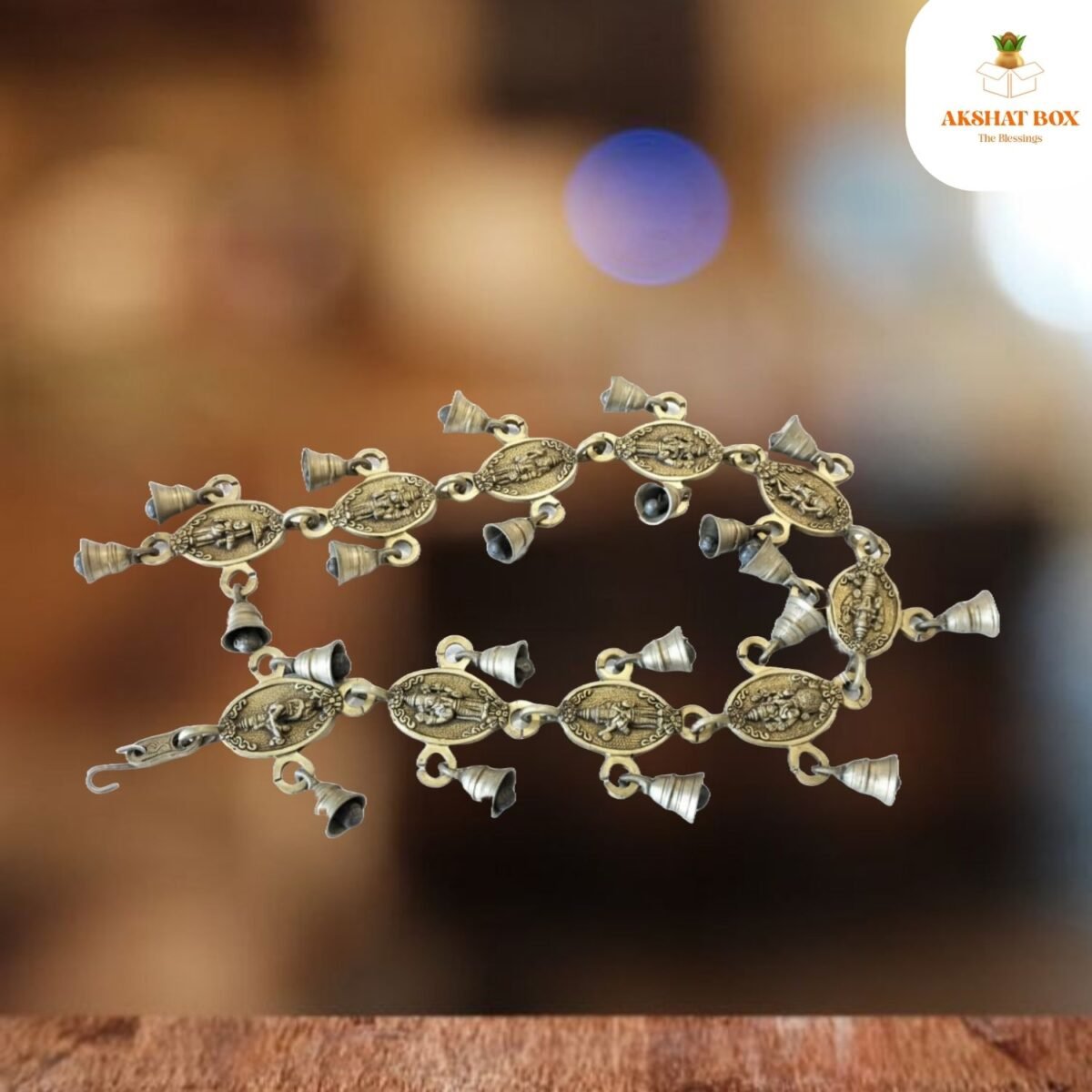 Dasavtaar Wall Hanging With Bells - Image 8