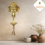 GANESHA FACE WITH SMALL DIYA WALL HANGING - Image 10