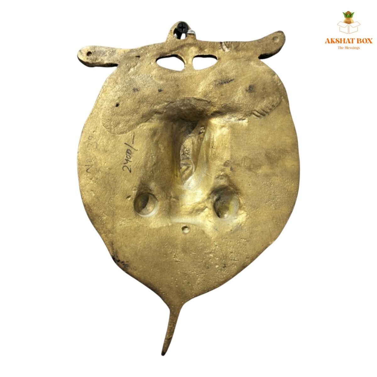 Wall Hanging Ganesh with pipal leaf - Image 5