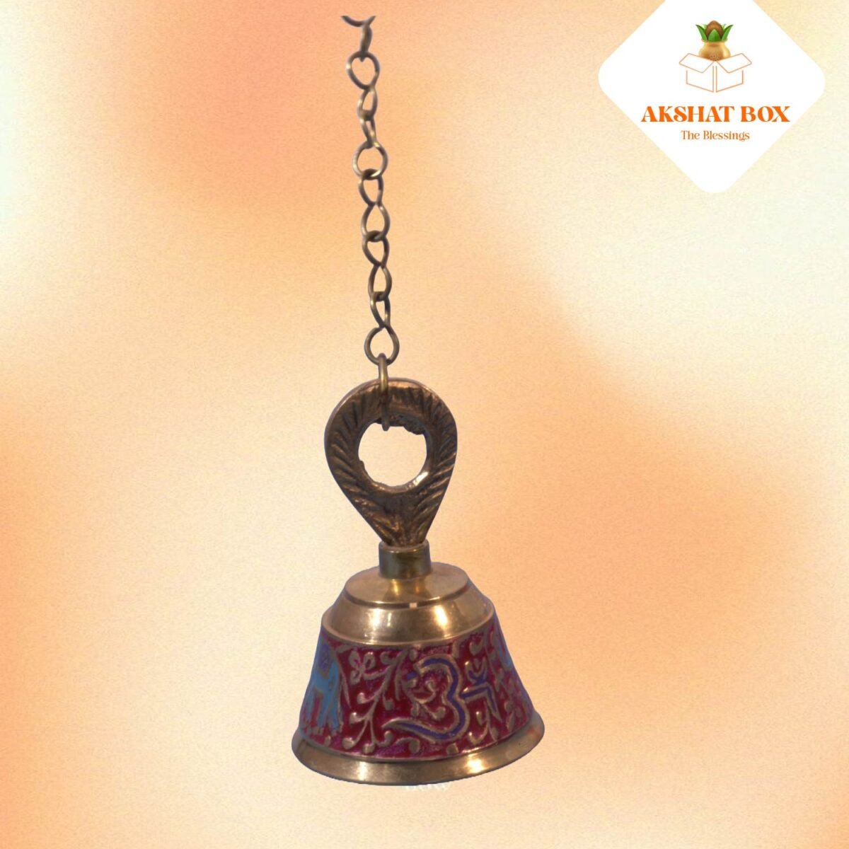 Brass Bell For Hanging for Decoration/Pooja room - Image 5