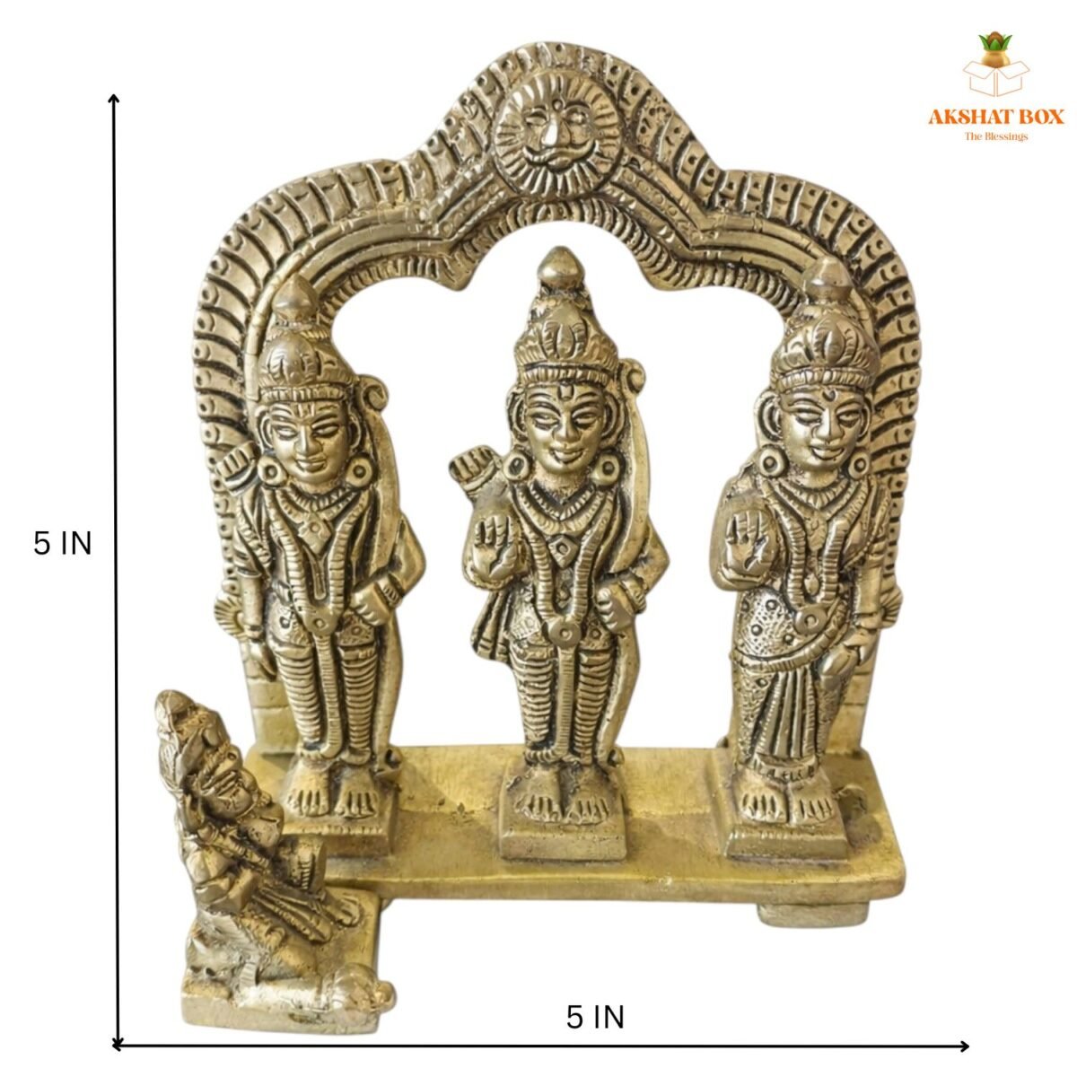 Brass Ram Darbaar Golden Finish - Image 3