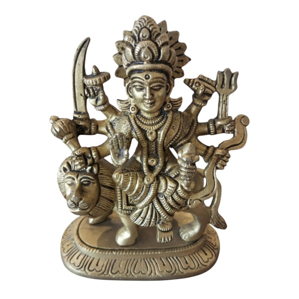 Brass Maa Durga Idol - Image 2