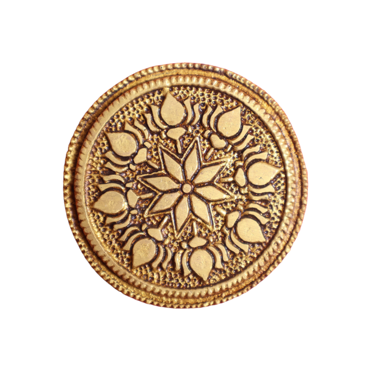 Circular Ethnic Pedestrail Chowki Big - Image 2