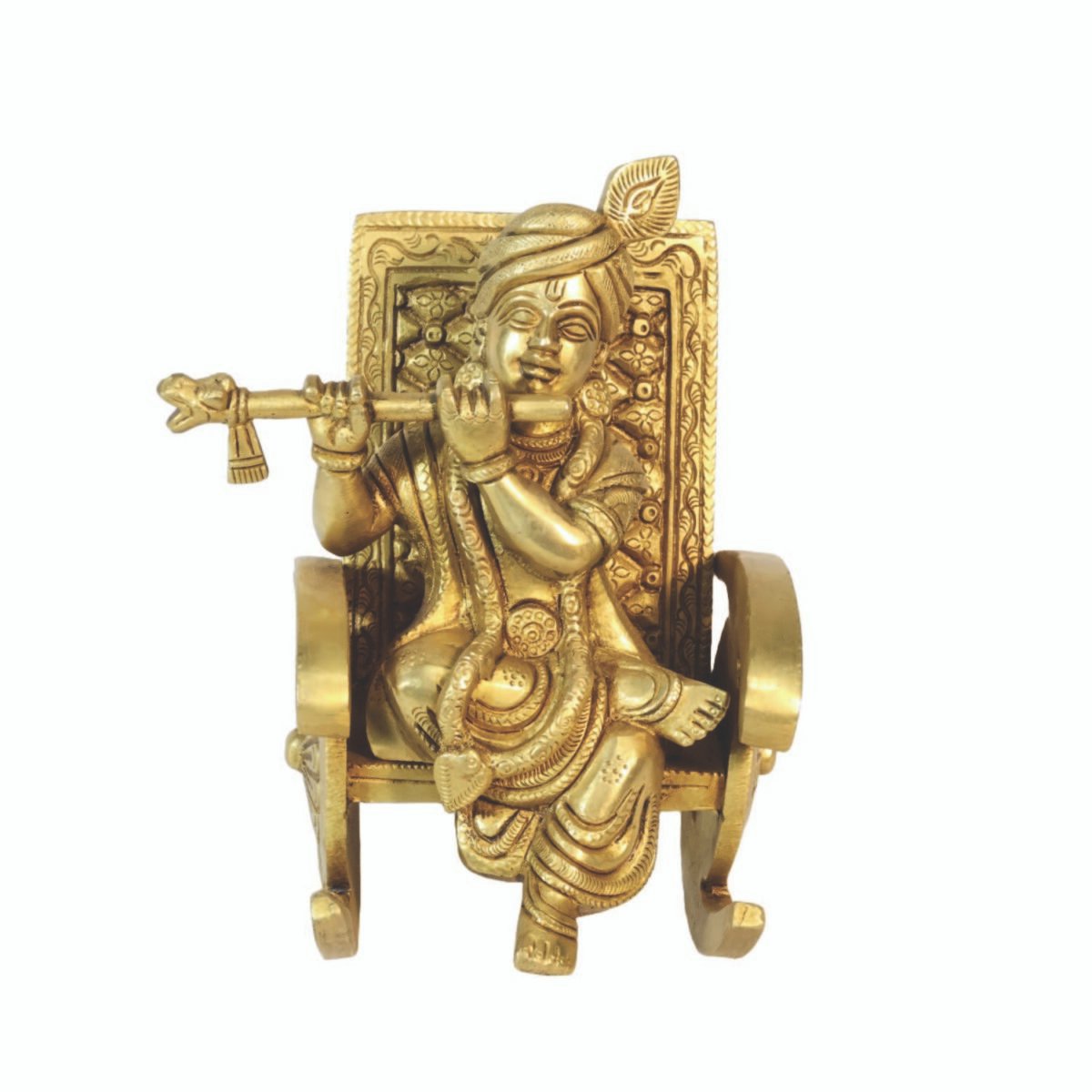 krishna JI on Jhula - Image 2