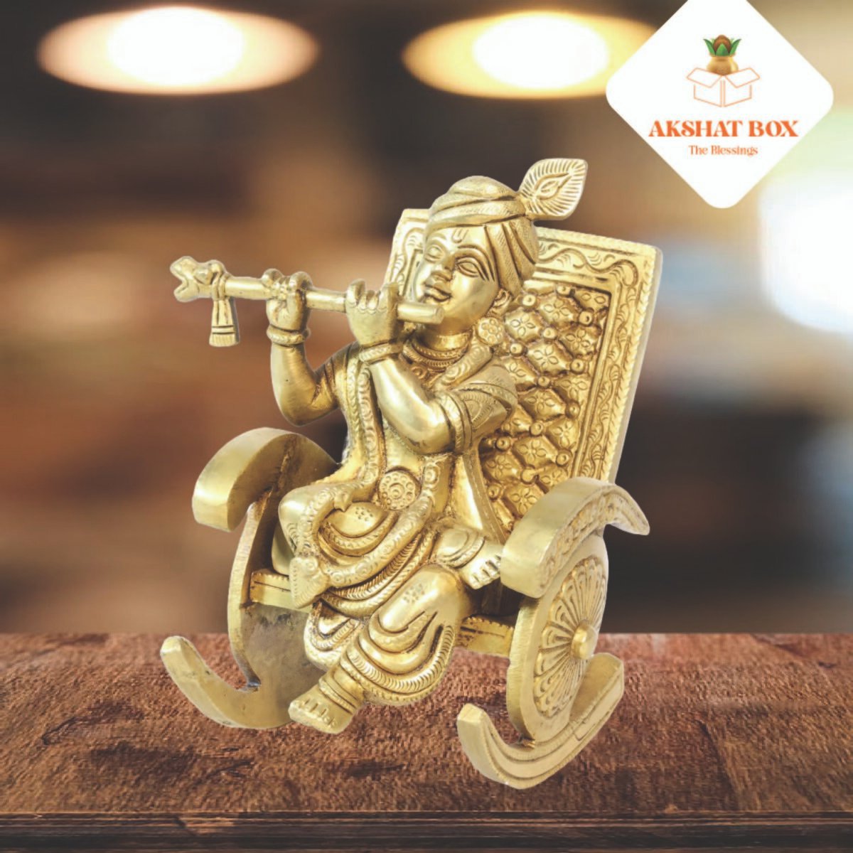 krishna JI on Jhula - Image 4