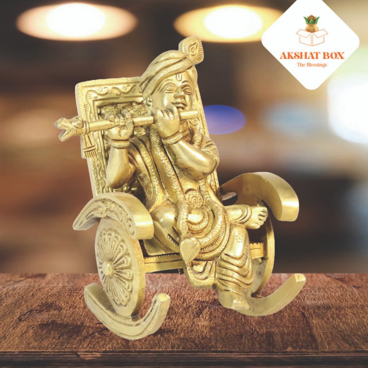 krishna JI on Jhula - Image 5