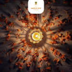 BRASS AND CRYSTAL AKHAND DIYA - Image 3