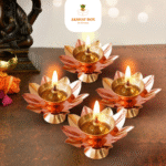 LOTUS BRASS DIYA - 3