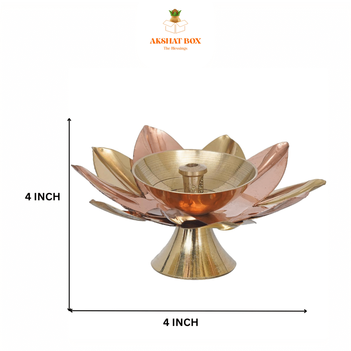 LOTUS BRASS DIYA - 4 - Image 7