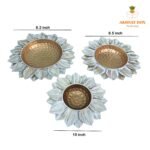 WHITE LOTUS BRASS  URLI - Image 10