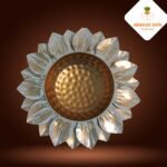 WHITE LOTUS BRASS  URLI - Image 6