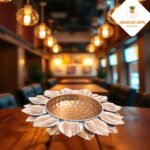 WHITE LOTUS BRASS  URLI - Image 5