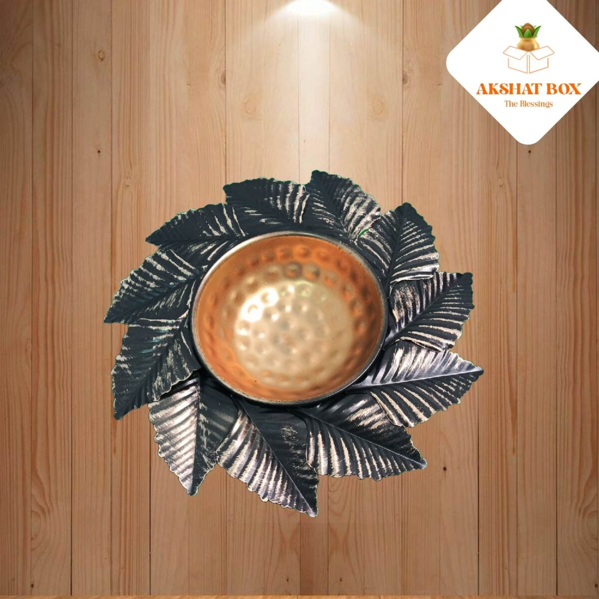 FLORAL LEAF SHAPE URLI Set Of Three - Image 5