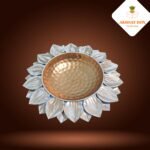 WHITE LOTUS BRASS  URLI - Image 3