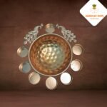 Handcrafted Golden Peacock Urli Bowl Diya – A Symbol of Elegance & Tradition ✨ - Image 4