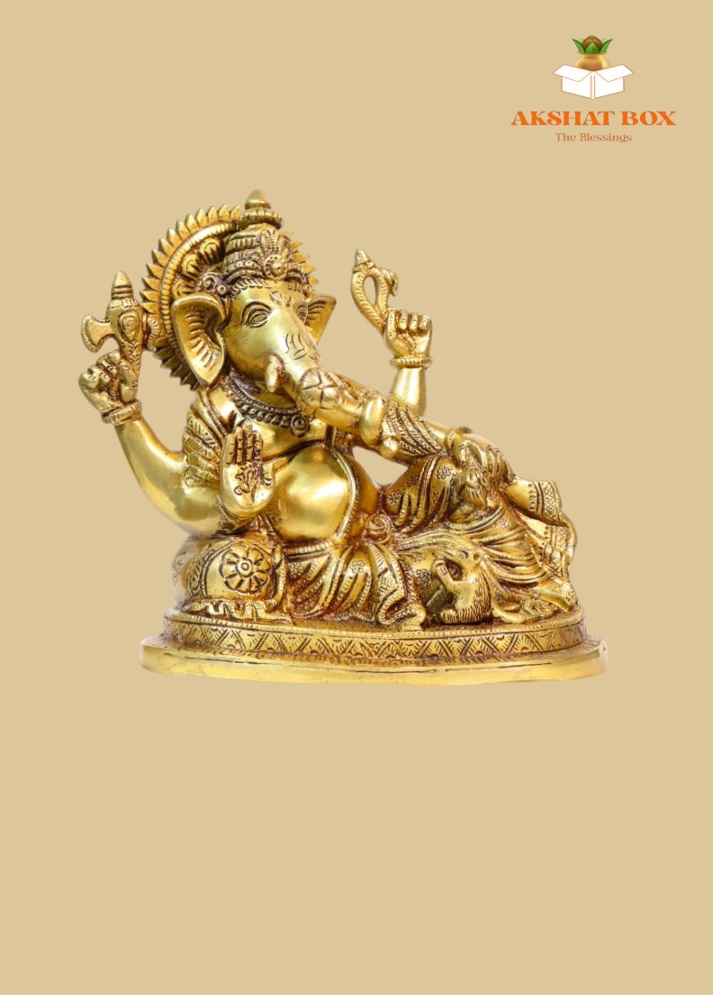Screenshot 2026-01-28 at 3.30.03 PM Brass Ganesha Idol – Auspicious Symbol of Wisdom, Prosperity & New Beginnings - Image 1