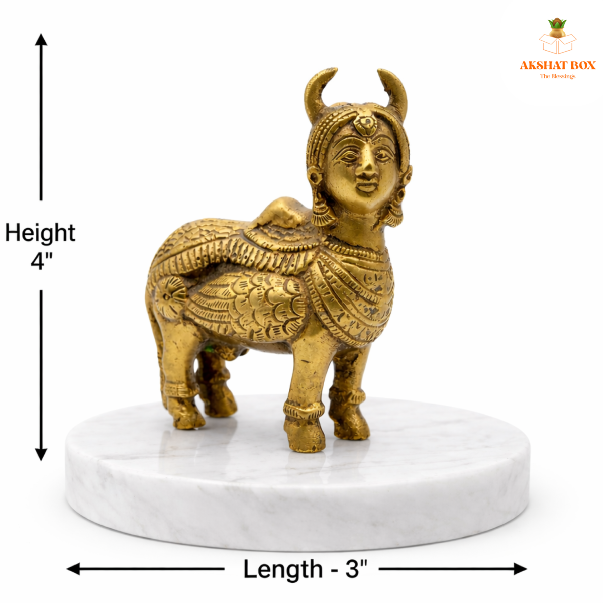 BRASS KAMDHENU - Image 3