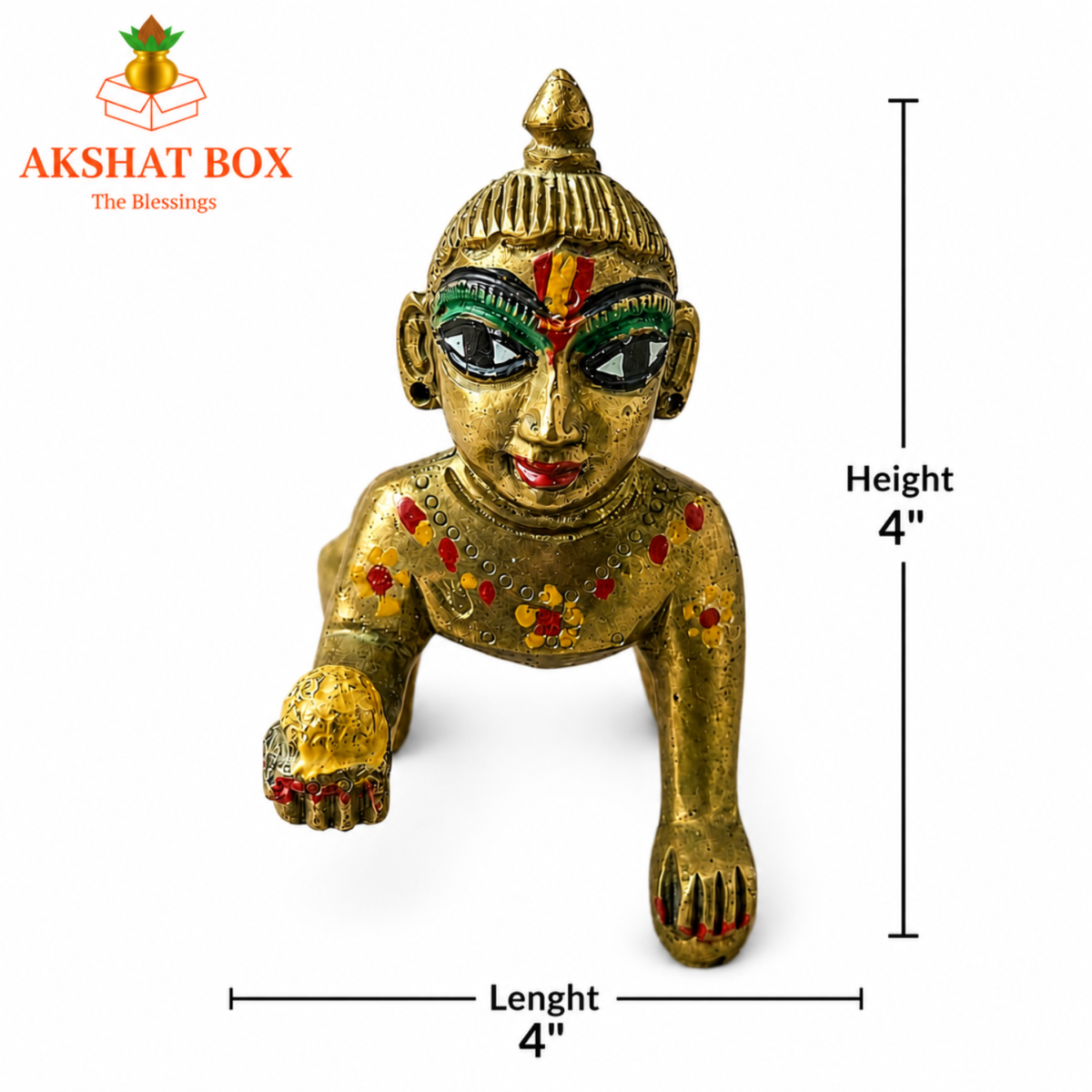 AKSHAT BOX BAL GOPAL 4 INCH - Image 4