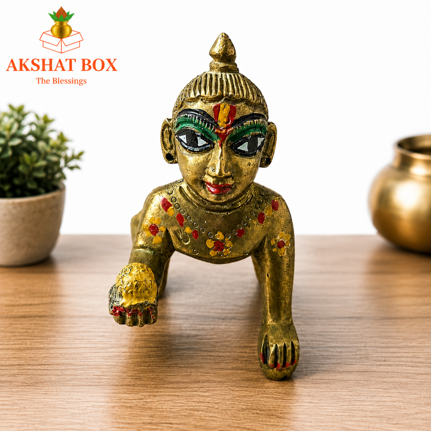 54 AKSHAT BOX BAL GOPAL 4 INCH - Image 1