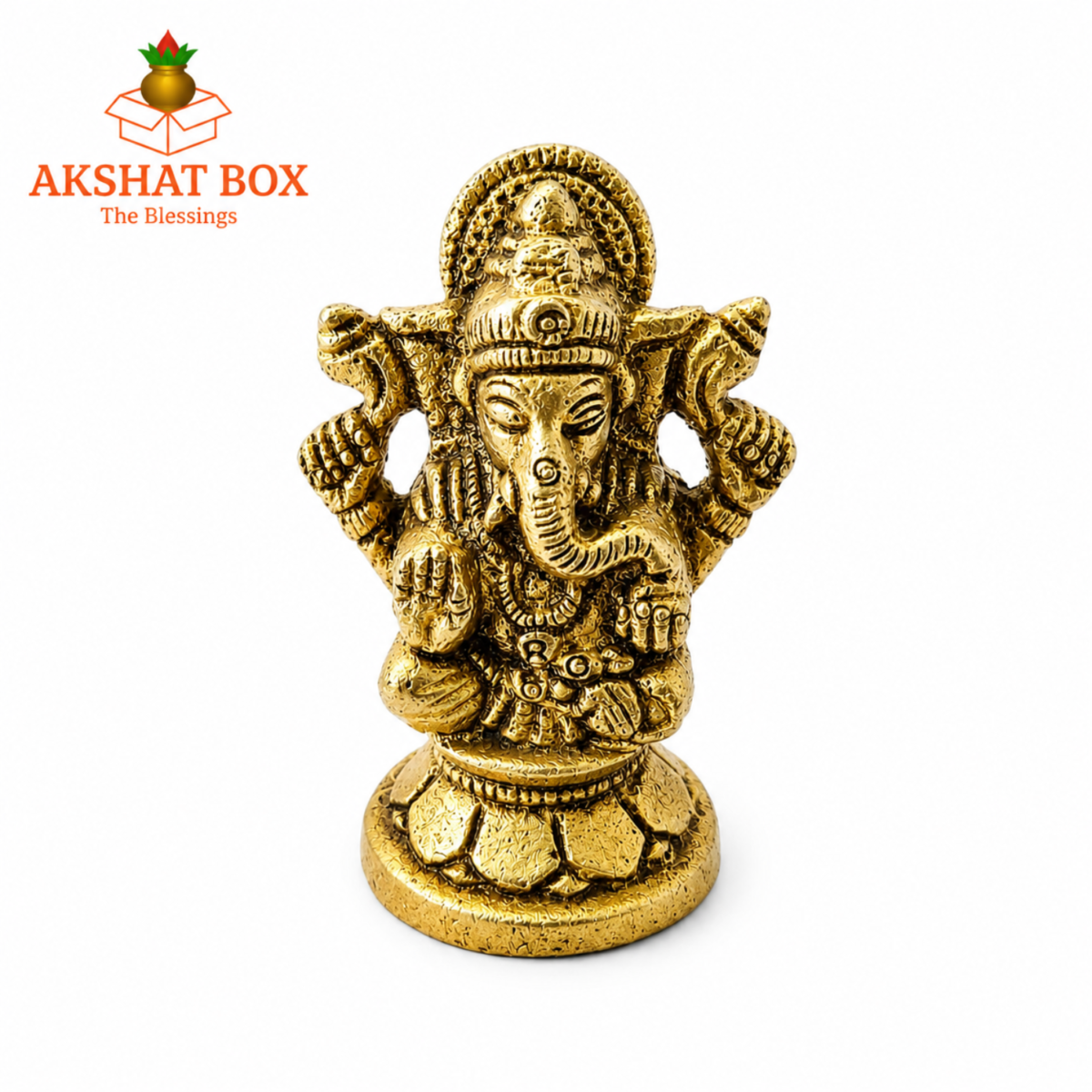 Brass Ganesha - Image 3